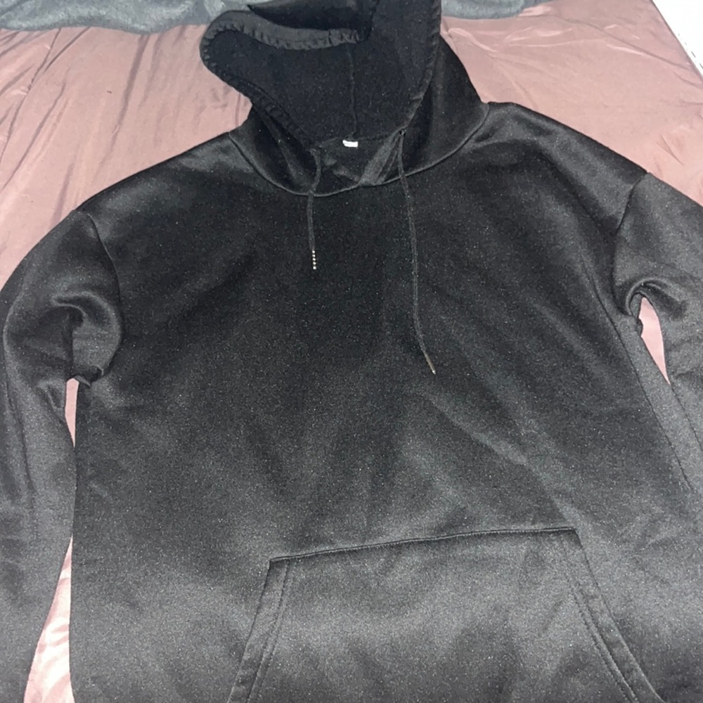 Smile black hoddie